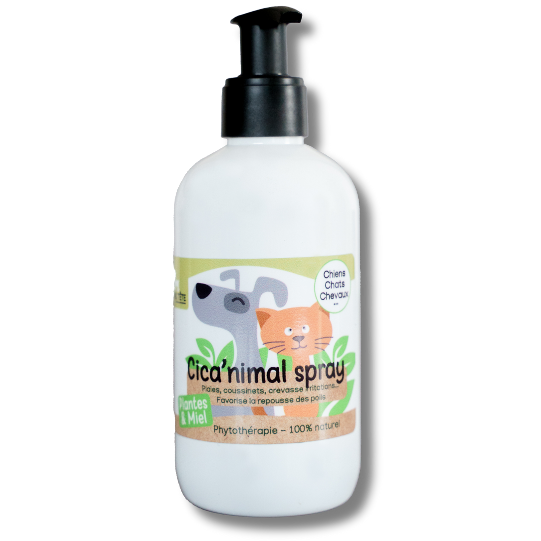 Spray cicatrisant naturel 250mL - Cica'nimal-0