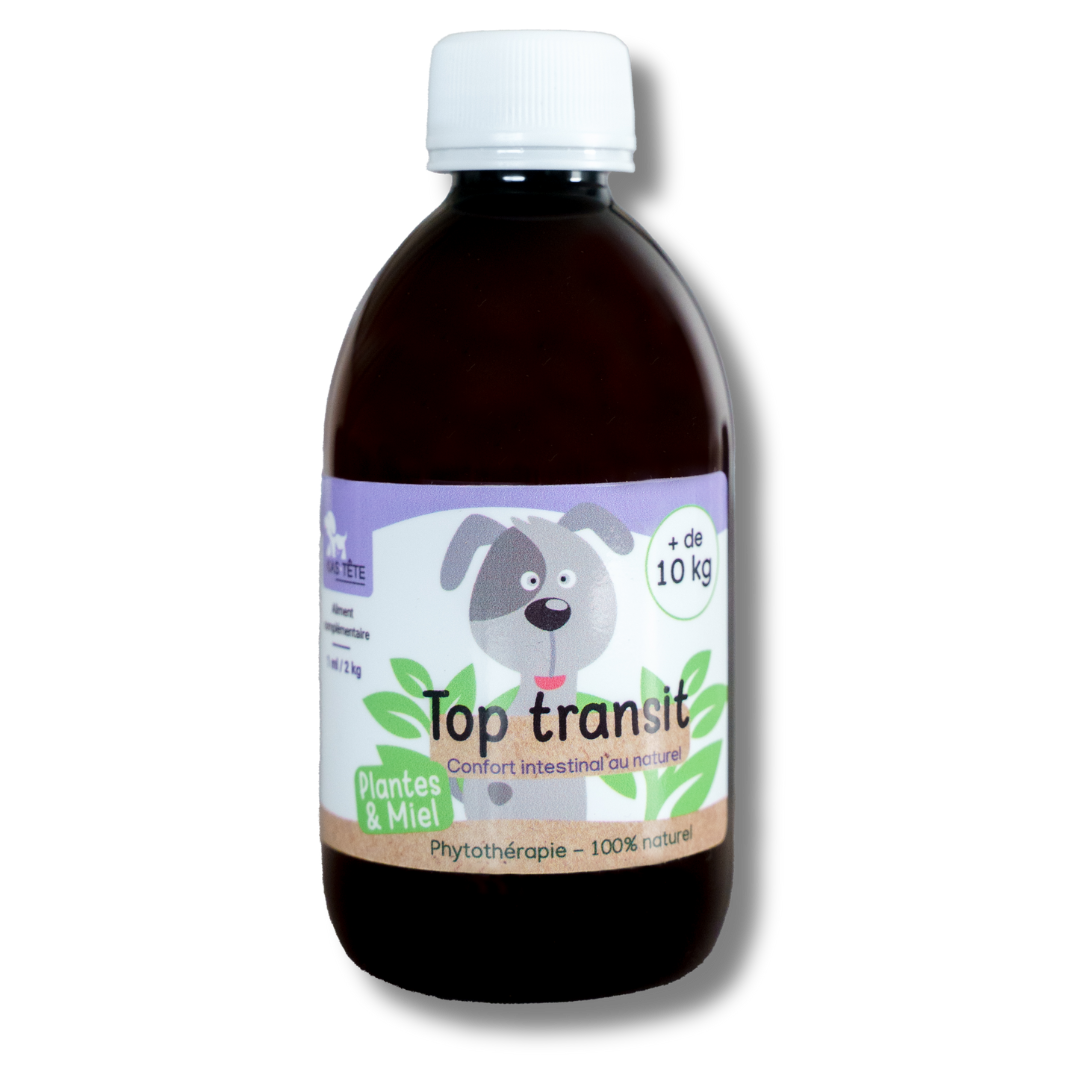 Sirop Naturel Top Transit 300mL  Chiens + 10KG-0